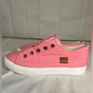 Pink Canvas Sneakers